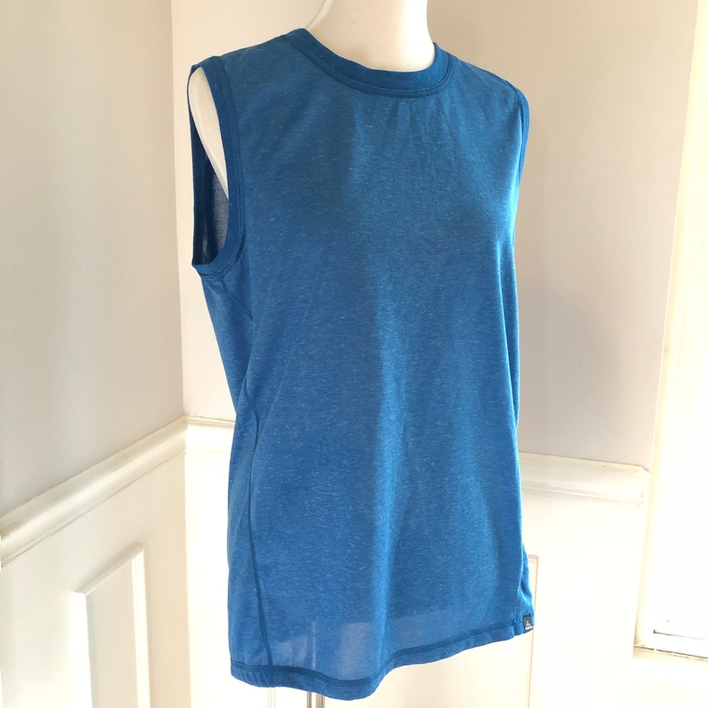 Prana Blue Muscle Tee